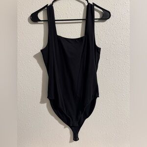 Black Old Navy square neck bodysuit